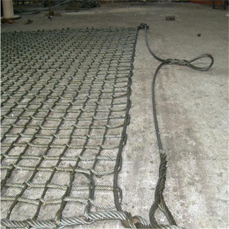 钢丝绳吊网 钢丝绳吊货网 钢丝绳吊装网兜 钢丝绳网兜