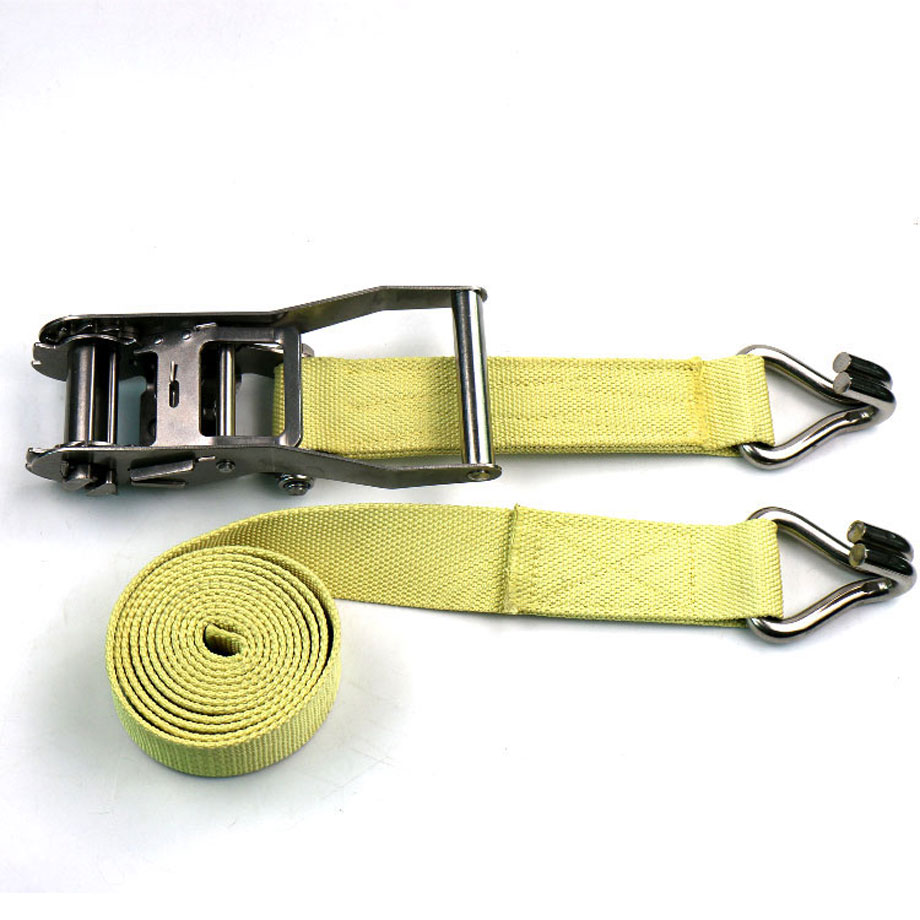 Aramid lashing belt